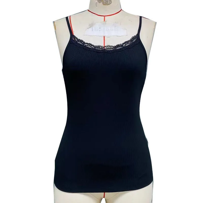 Sxy Black Fishbone Suspender Shirt Lace Top sold by Negative product image thumbnail 5
