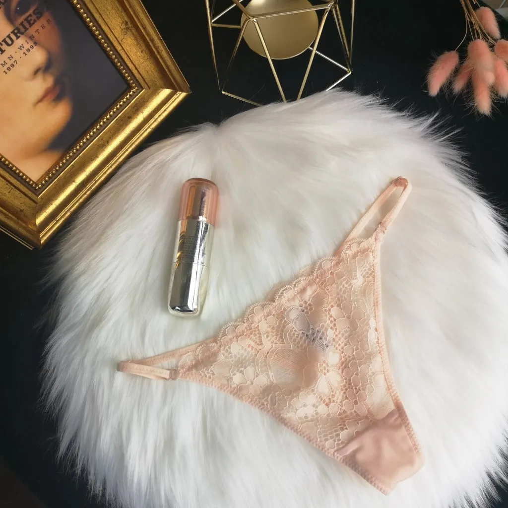 The Enchanted Bloom | Adjustable Lace Low-Rise Thong Panties sold by Negative product image thumbnail 4