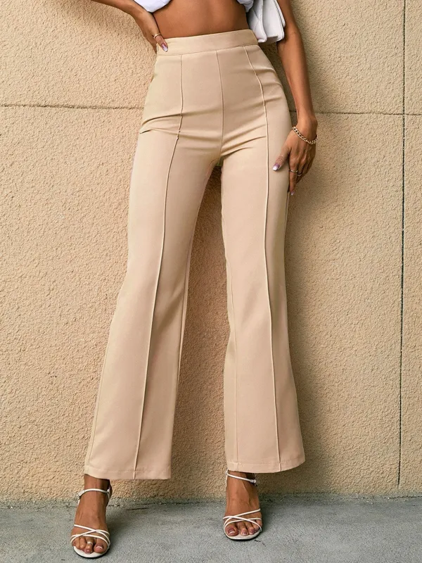 High Waist Seam Detail Pants made by Negative