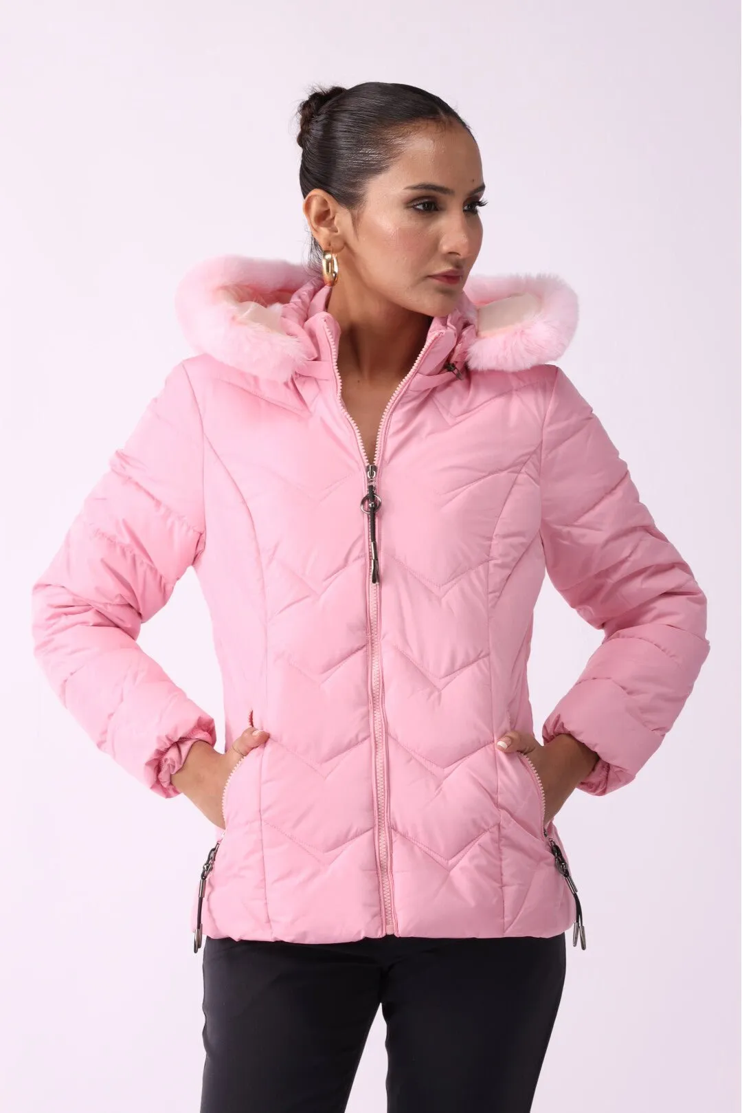Women Puffer Jacket FD sold by Negative product image thumbnail 5