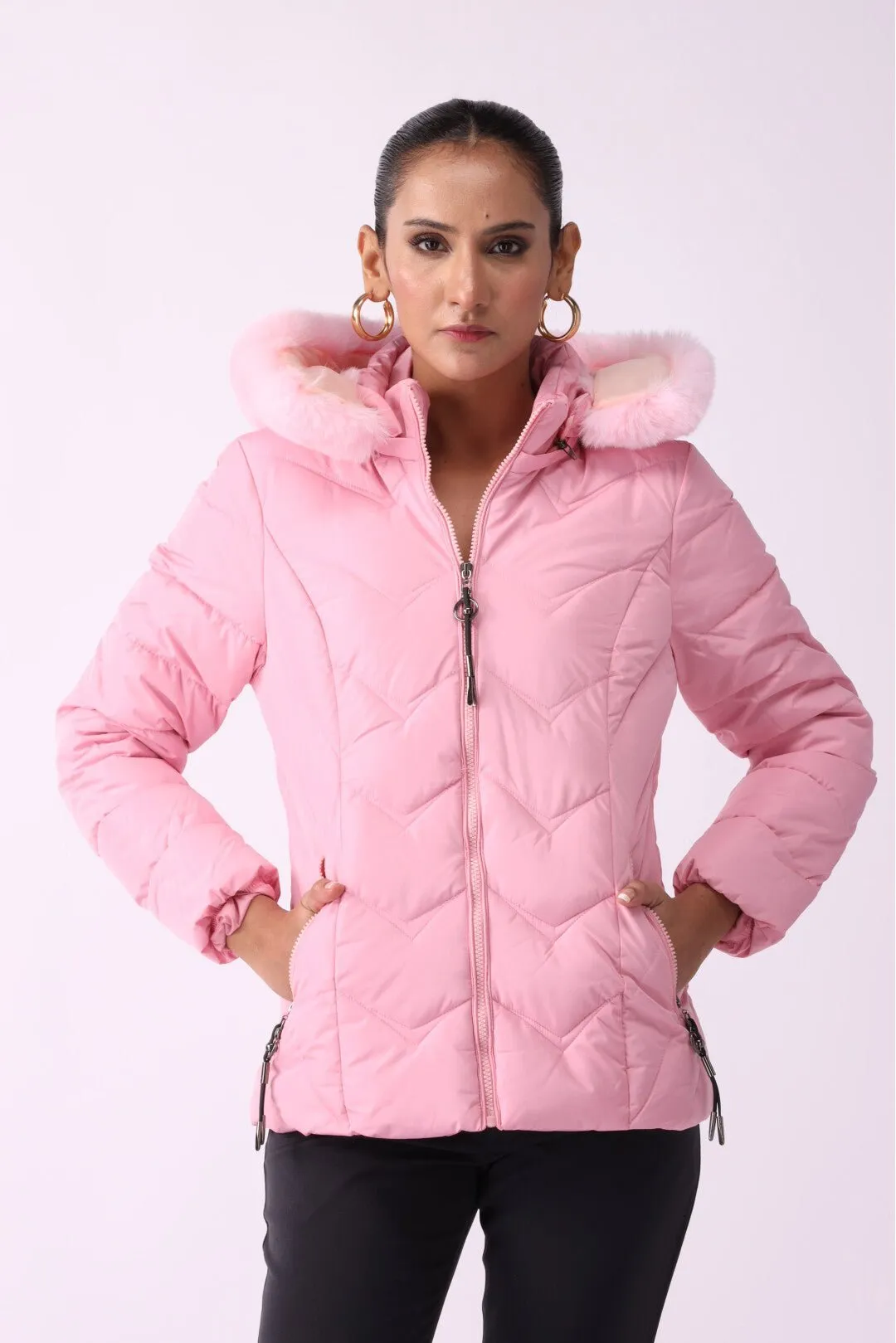 Women Puffer Jacket FD sold by Negative product image thumbnail 3