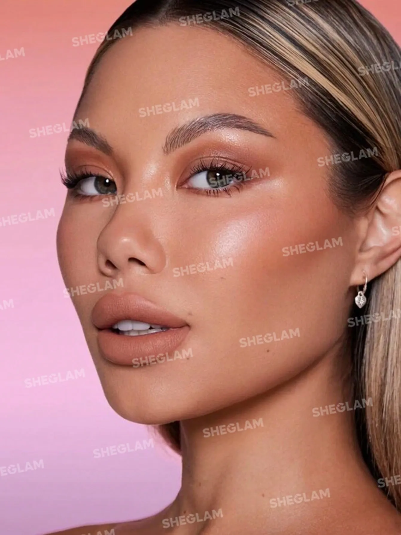 SHEGLAM Dynamatte Boom Long Lasting Matte Lipstick - Nude Shades sold by Negative product image thumbnail 3