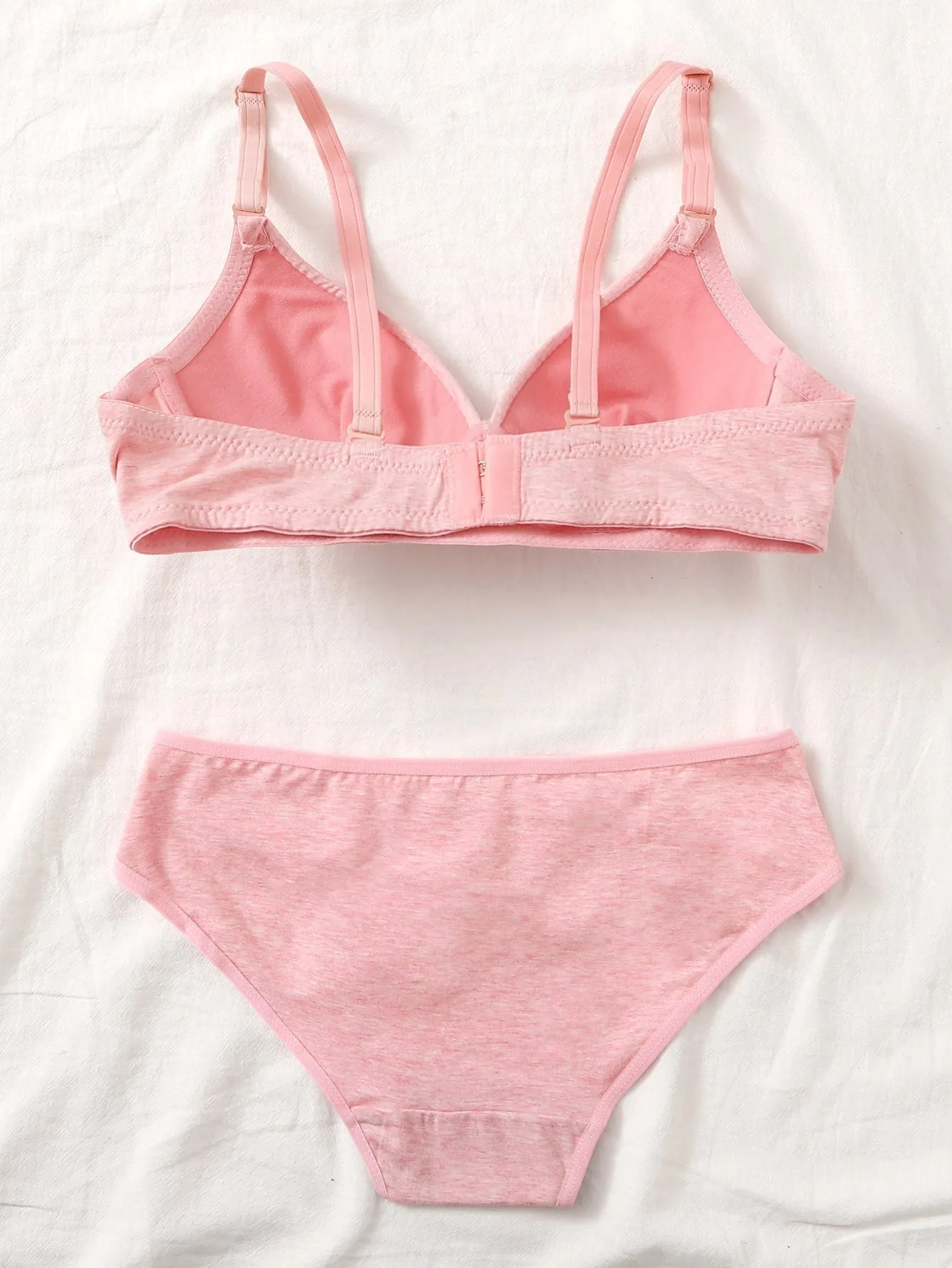Full Cup Solid Lingerie Set sold by Negative product image thumbnail 2