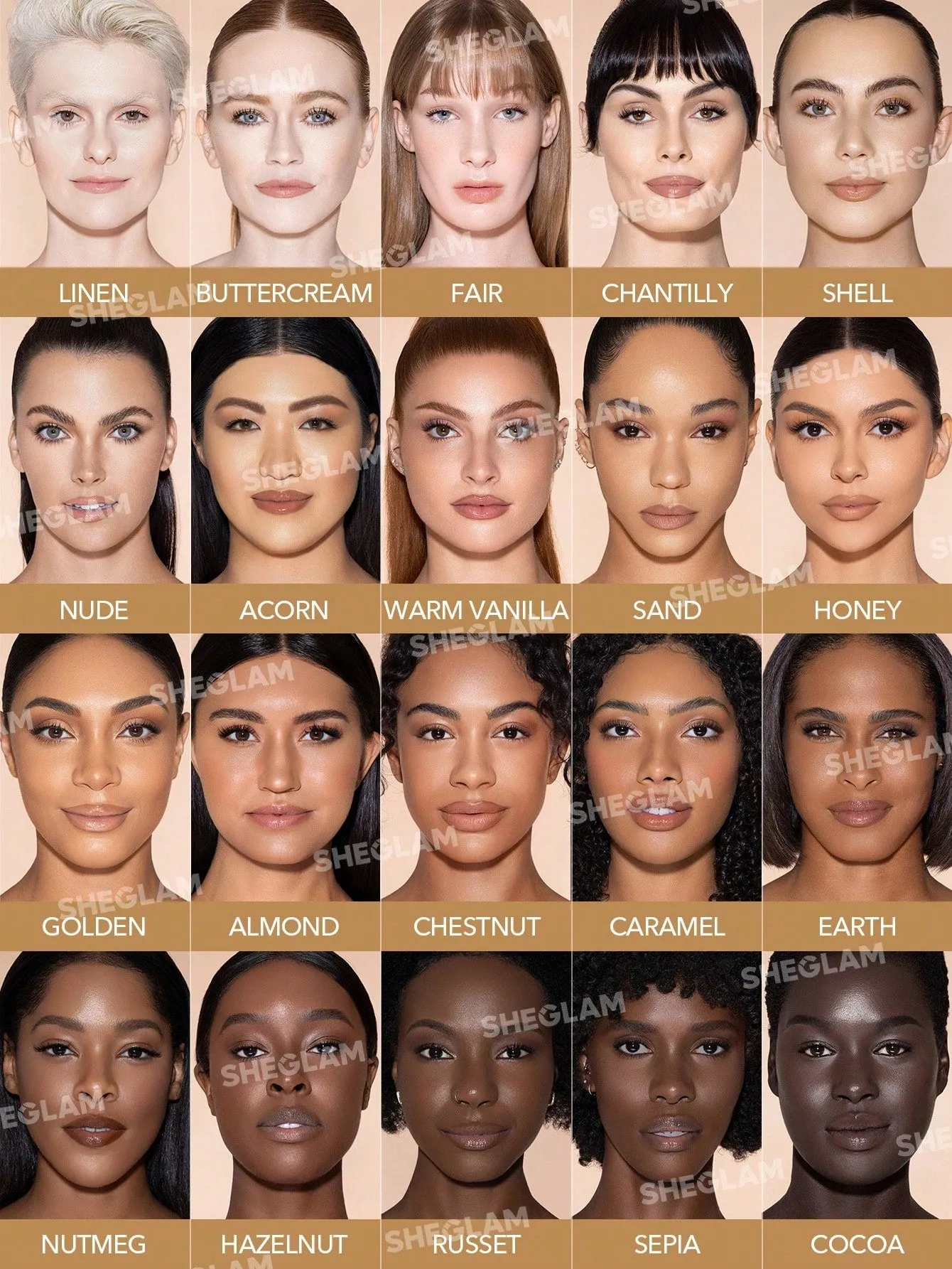 SHEGLAM Like Magic 12Hr Full Coverage Concealer-Nude Matte Liquid Concealer sold by Negative product image thumbnail 4