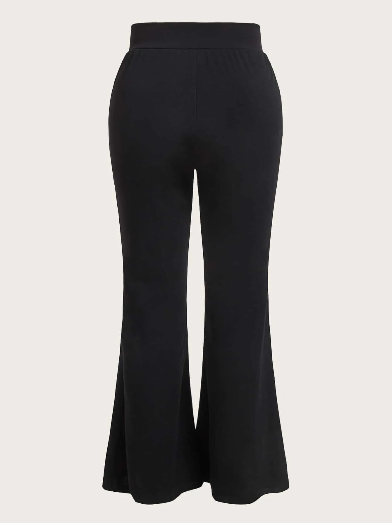 Plus Solid Flare Leg Pants sold by Negative product image thumbnail 2