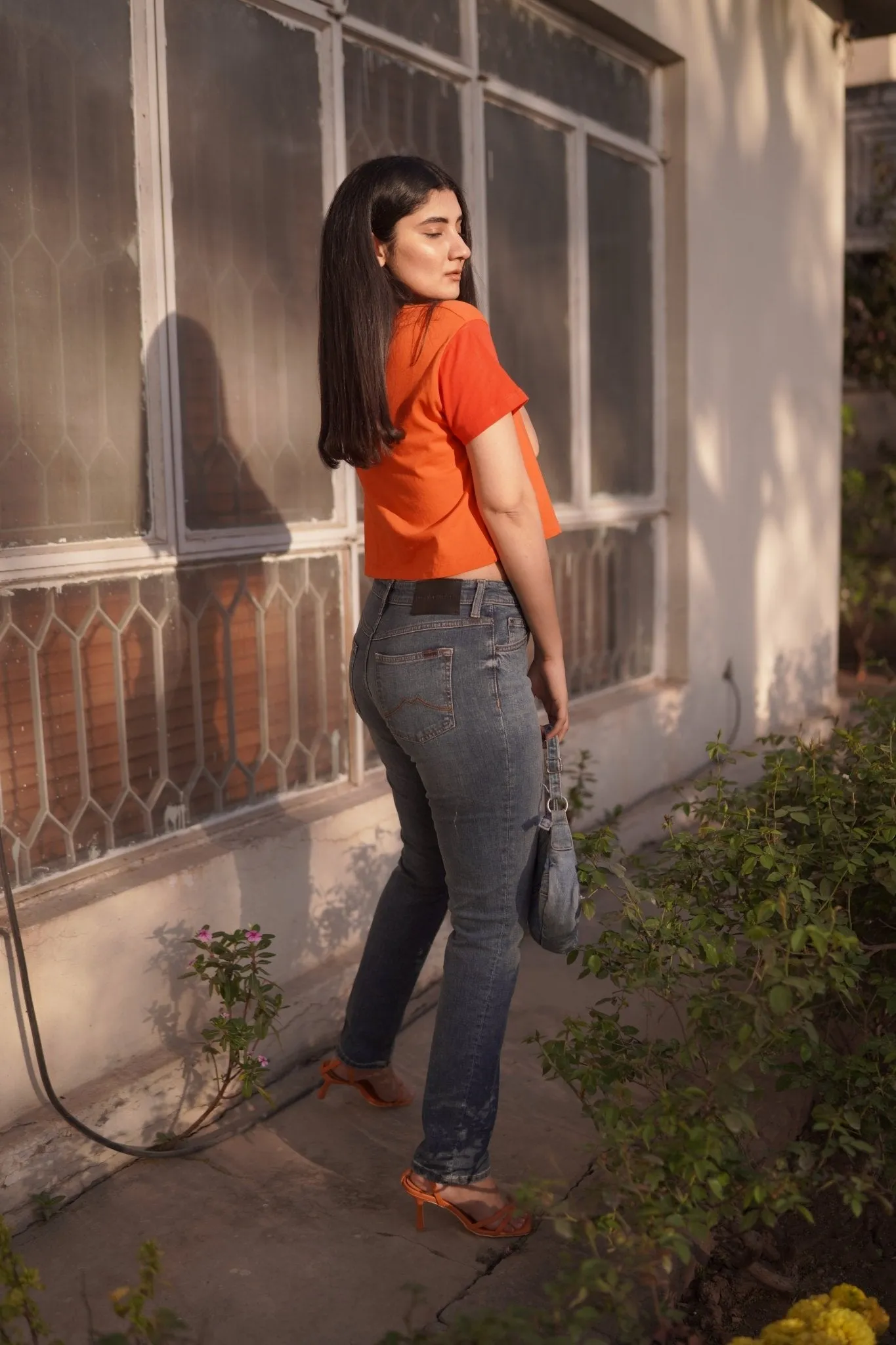 High Waist Straight Leg Jeans sold by Negative product image thumbnail 4