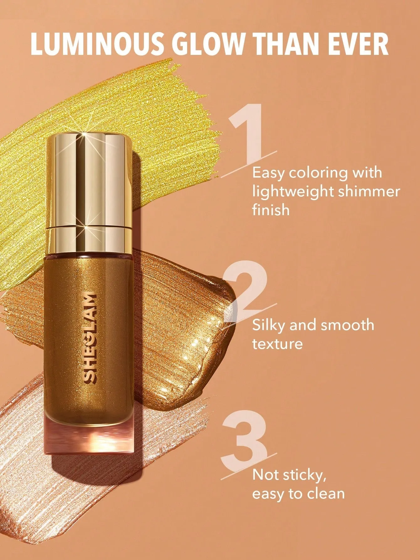 SHEGLAM Sunkissed Body Highlighter sold by Negative product image thumbnail 3