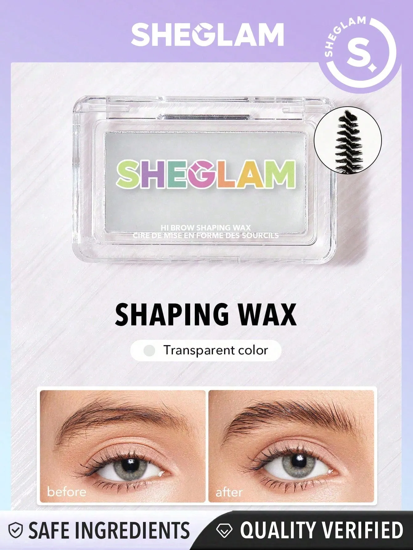 SHEGLAM Hi Brow Shaping Wax sold by Negative