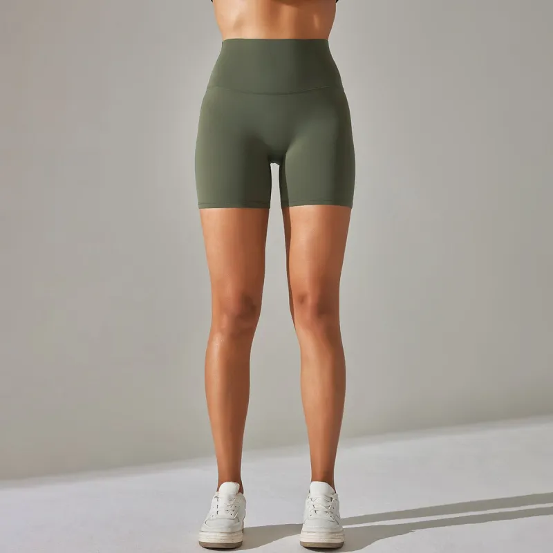 Aura Brushed Yoga Shorts | Velvety. Vivid. Victorious. made by Negative