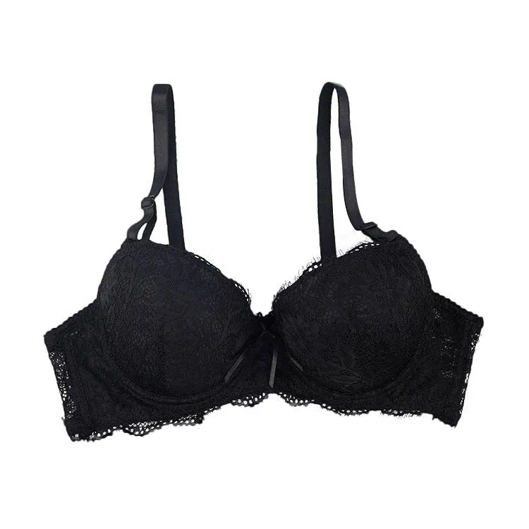 The Lace Butterfly | Women's Lace Underwire Push-Up Bra FD sold by Negative product image thumbnail 5