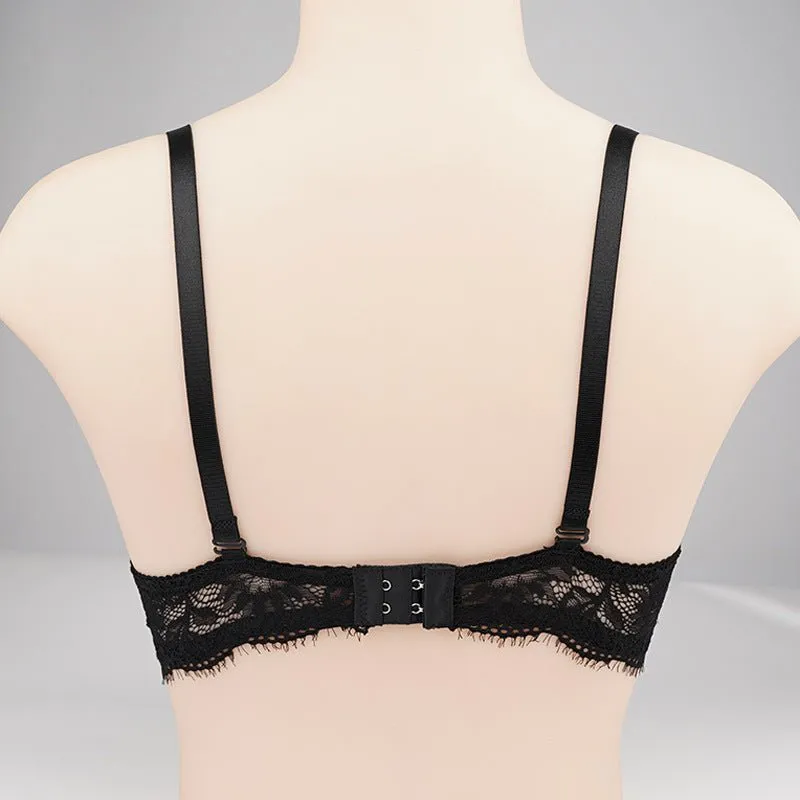 The Lace Butterfly | Women's Lace Underwire Push-Up Bra FD sold by Negative product image thumbnail 2