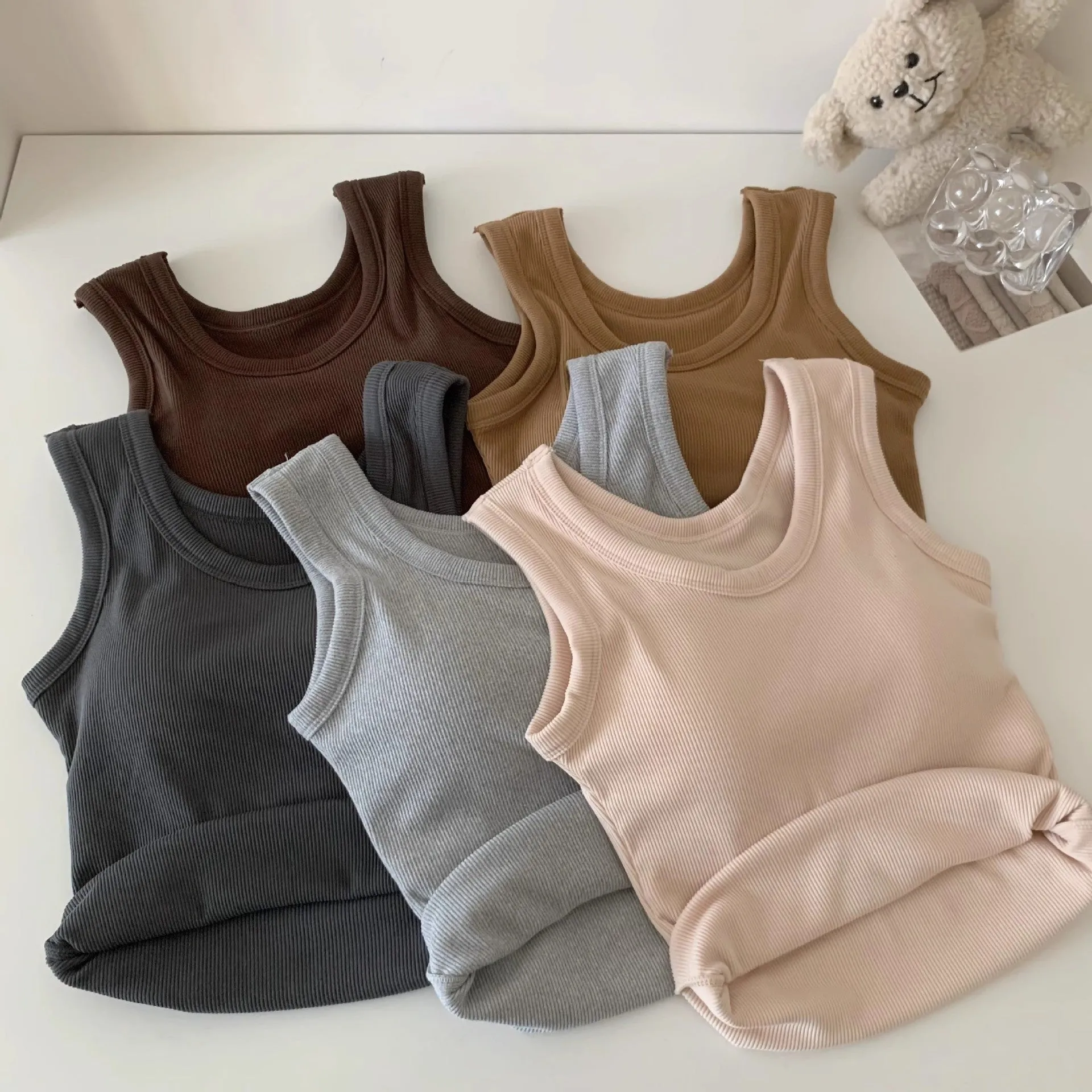 German Warmth | Sanded Thick Sleeveless Vest with Chest Pad sold by Negative product image thumbnail 4