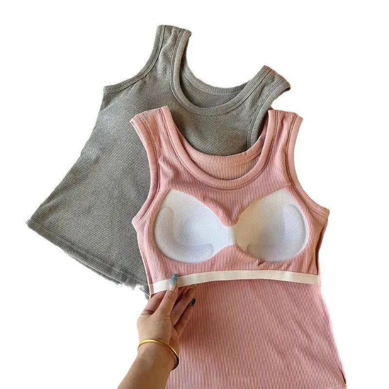 German Warmth | Sanded Thick Sleeveless Vest with Chest Pad sold by Negative product image thumbnail 5