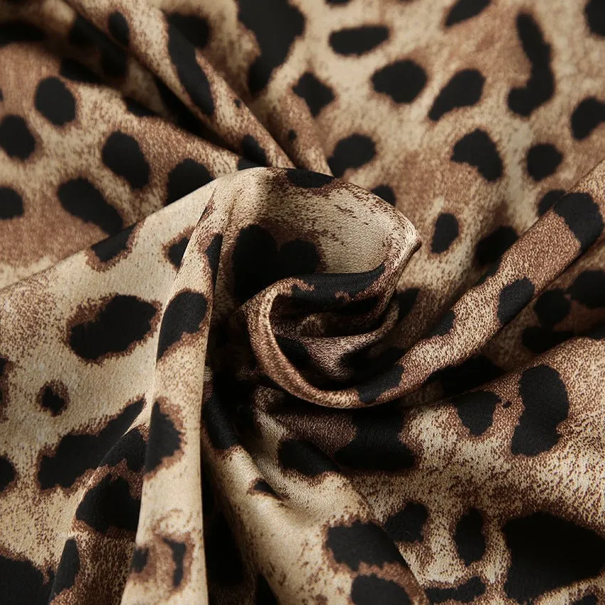 The Leopard Luxe | Leopard Print Three-Piece Lounge Set sold by Negative product image thumbnail 2