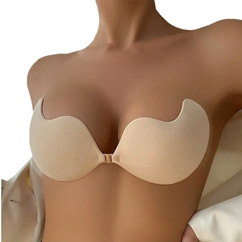 The Effortless Glow | Mango Shape Invisible Breast Stickers Bra sold by Negative product image thumbnail 5