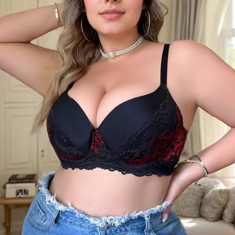 The Timeless Contour | Plus Size Lace Gather Bra sold by Negative product image thumbnail 4