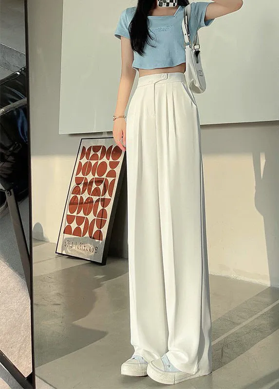 Women's Suit Draped Wide-leg pants pants sold by Negative product image thumbnail 3