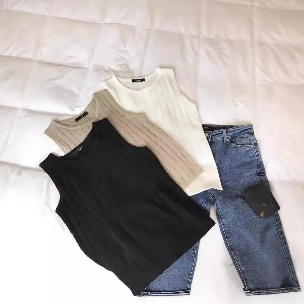 Mercerized Cotton Slim-Fit Pullover | Summer 2025 Collection Refined - Simplicity • Smooth Comfort • Everyday Elegance sold by Negative product image thumbnail 2