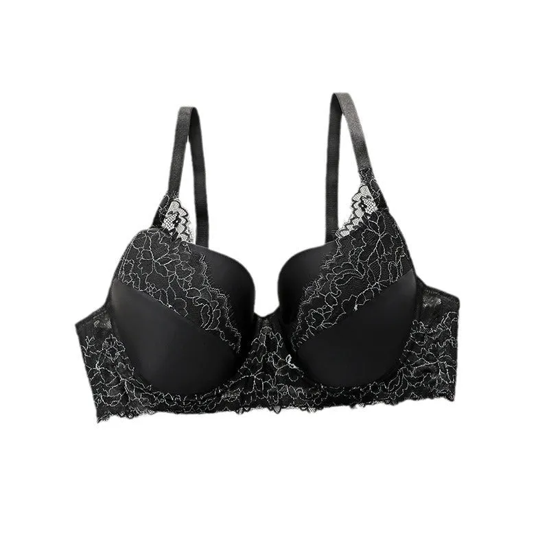 The Lace Allure | Plus-Size Underwire Lace Push-Up Bra sold by Negative product image thumbnail 5