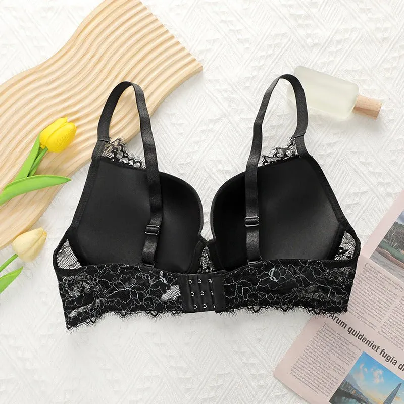 The Lace Allure | Plus-Size Underwire Lace Push-Up Bra sold by Negative product image thumbnail 2