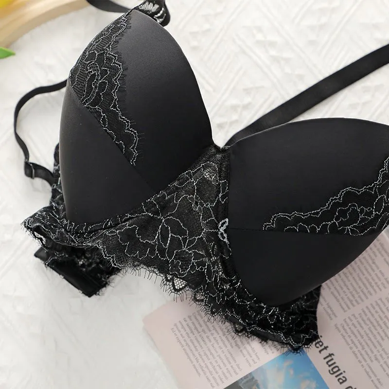 The Lace Allure | Plus-Size Underwire Lace Push-Up Bra sold by Negative product image thumbnail 3