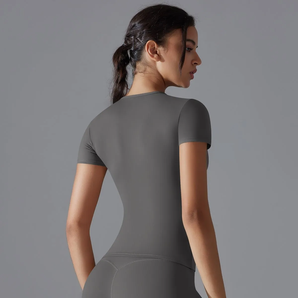 Apex Sculpt Slim-Fit Tee | Fluid. Form. Fearless. sold by Negative product image thumbnail 3