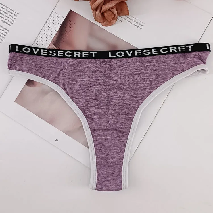 The Cotton Tease | Women's Low-Rise Cotton Thong Panties sold by Negative product image thumbnail 2