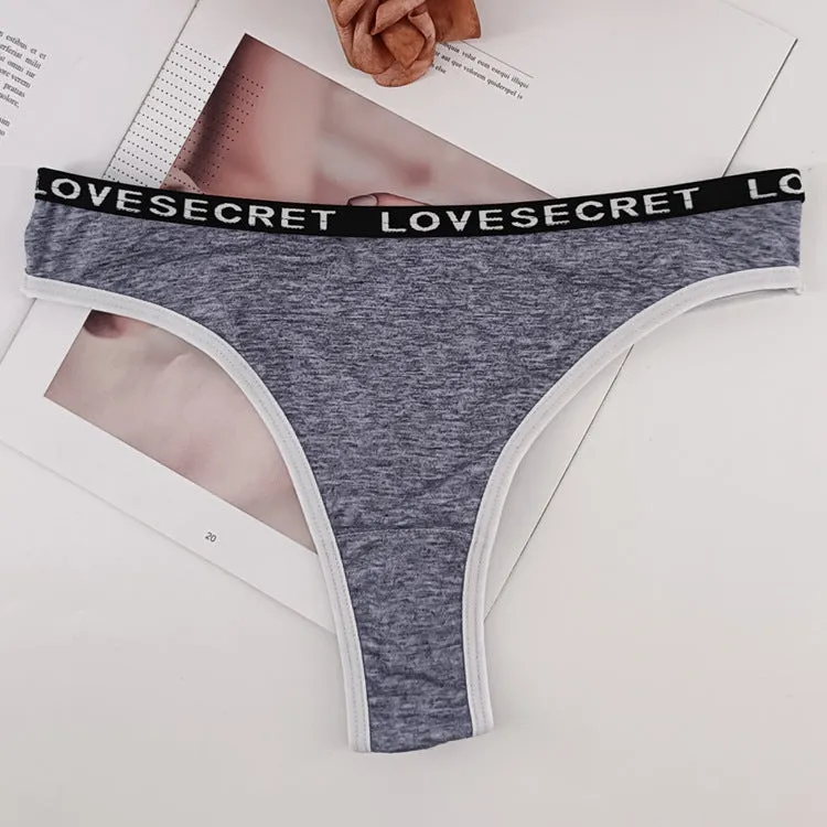 The Cotton Tease | Women's Low-Rise Cotton Thong Panties sold by Negative product image thumbnail 3