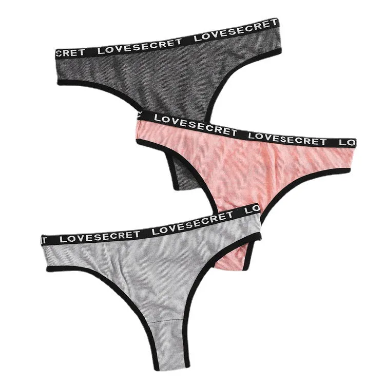 The Cotton Tease | Women's Low-Rise Cotton Thong Panties sold by Negative product image thumbnail 5