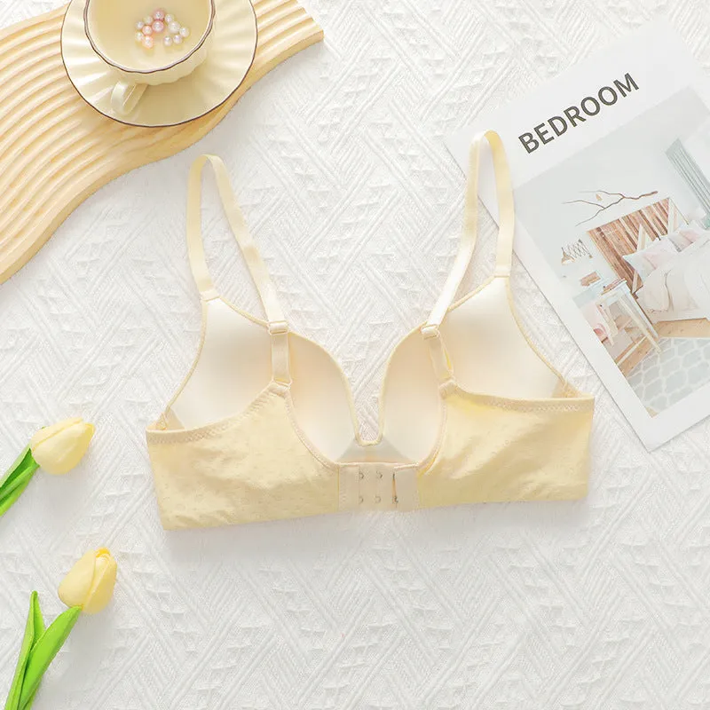 The Natural Lift | Nude Wireless Triangle Cup Push-Up Bra sold by Negative product image thumbnail 4