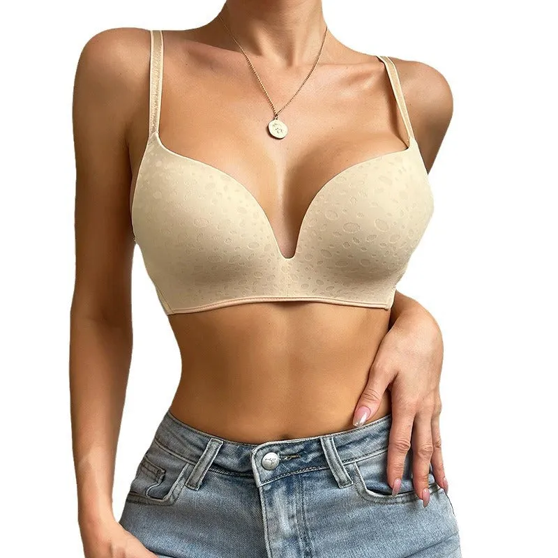 The Natural Lift | Nude Wireless Triangle Cup Push-Up Bra sold by Negative product image thumbnail 5