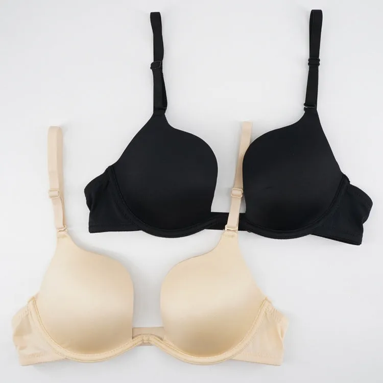 The French Whisper | Women's Ultra-Thin Lace Underwire Push-Up Bra sold by Negative