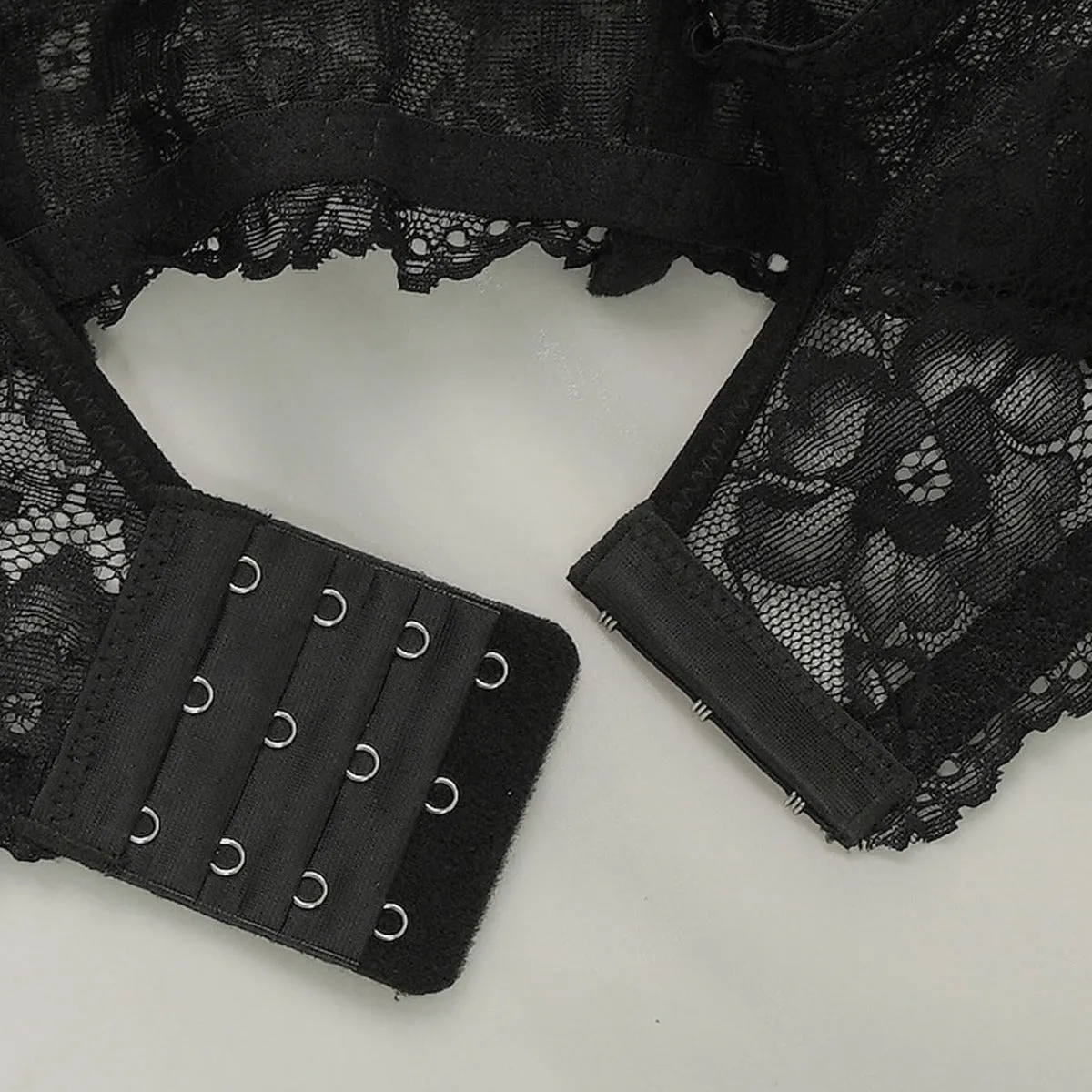 The Noir Lift | Women's Lace Underwire Push-Up Bra sold by Negative product image thumbnail 3