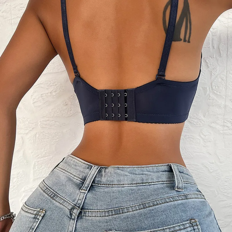 The Noir Lift | Women's Lace Underwire Push-Up Bra sold by Negative product image thumbnail 2