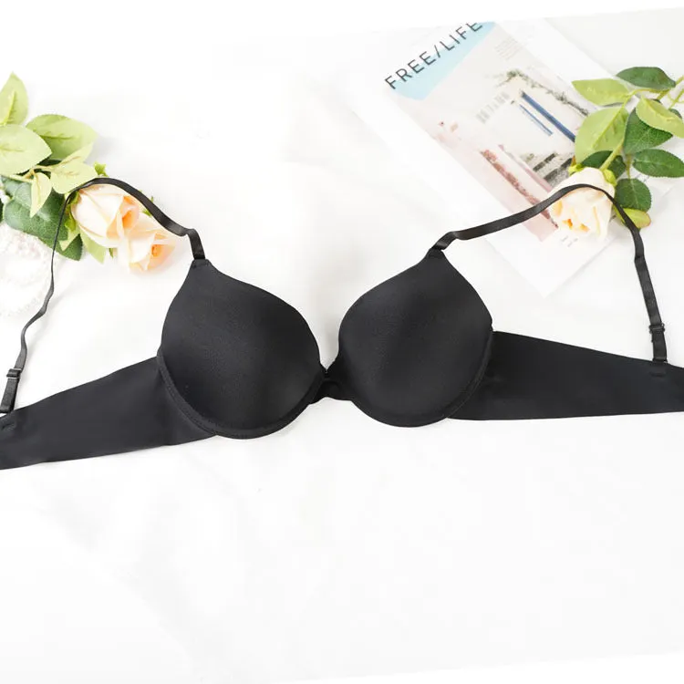 The Noir Lift | Women's Lace Underwire Push-Up Bra sold by Negative product image thumbnail 4