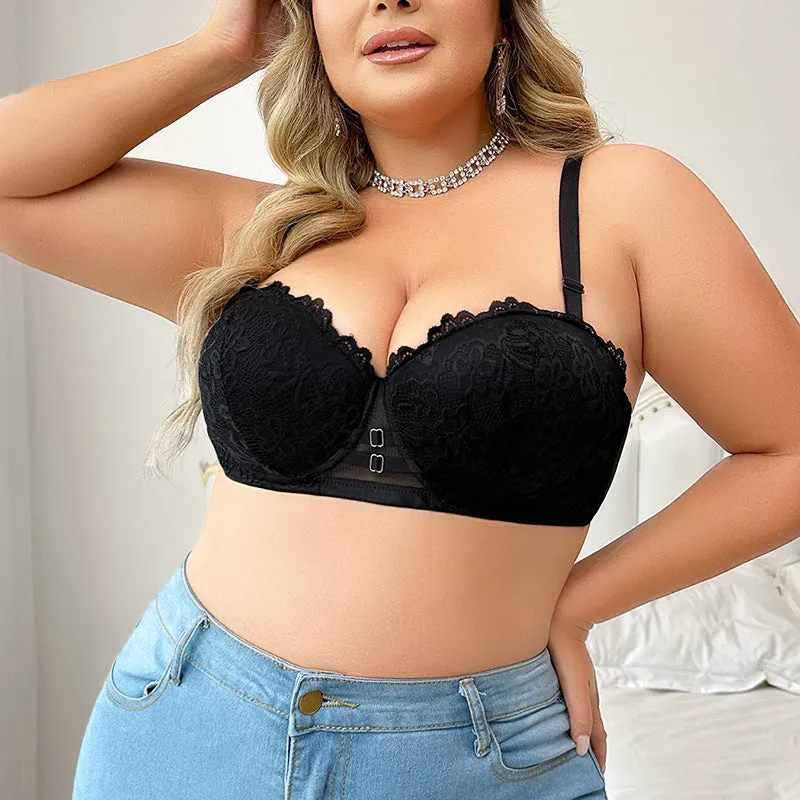 The Noir Lift | Women's Lace Underwire Push-Up Bra for Smaller Busts sold by Negative