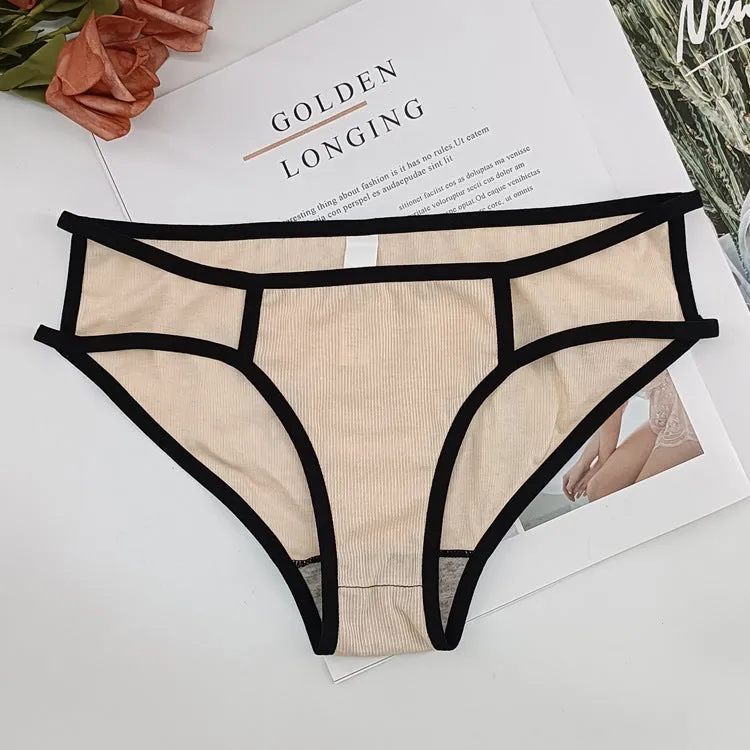 The Lace Trim Comfort | Women's Cotton Mid-Rise Lace Edge Panties sold by Negative product image thumbnail 4