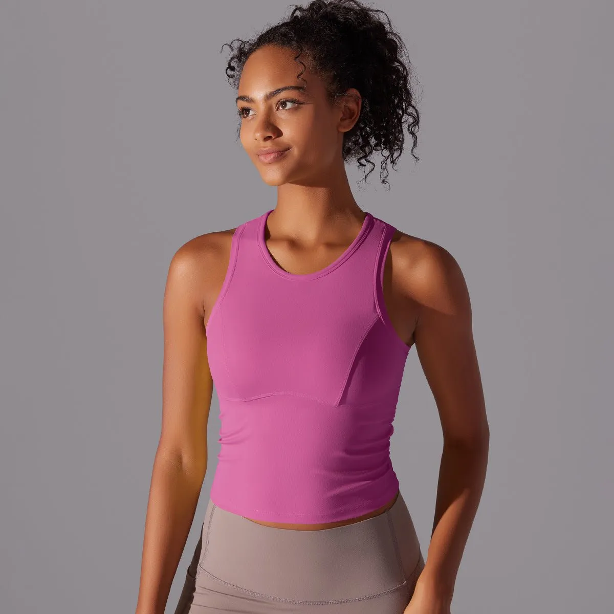 Zenith Ruched Tank | Elegant. Energetic. Elevated. sold by Negative product image thumbnail 5