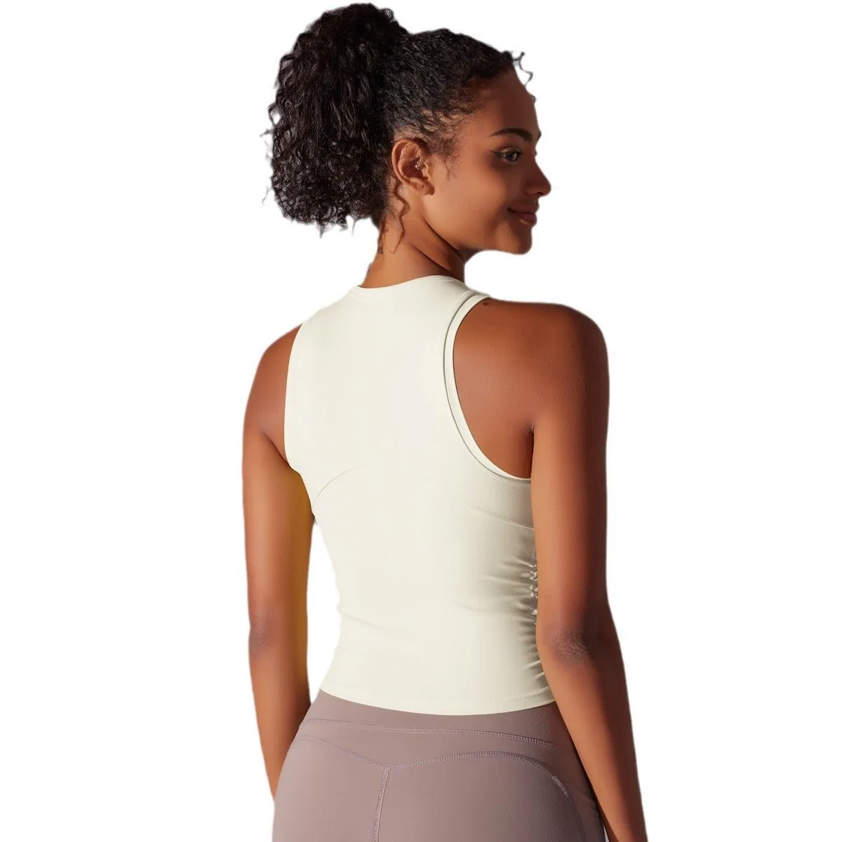 Zenith Ruched Tank | Elegant. Energetic. Elevated. sold by Negative product image thumbnail 4