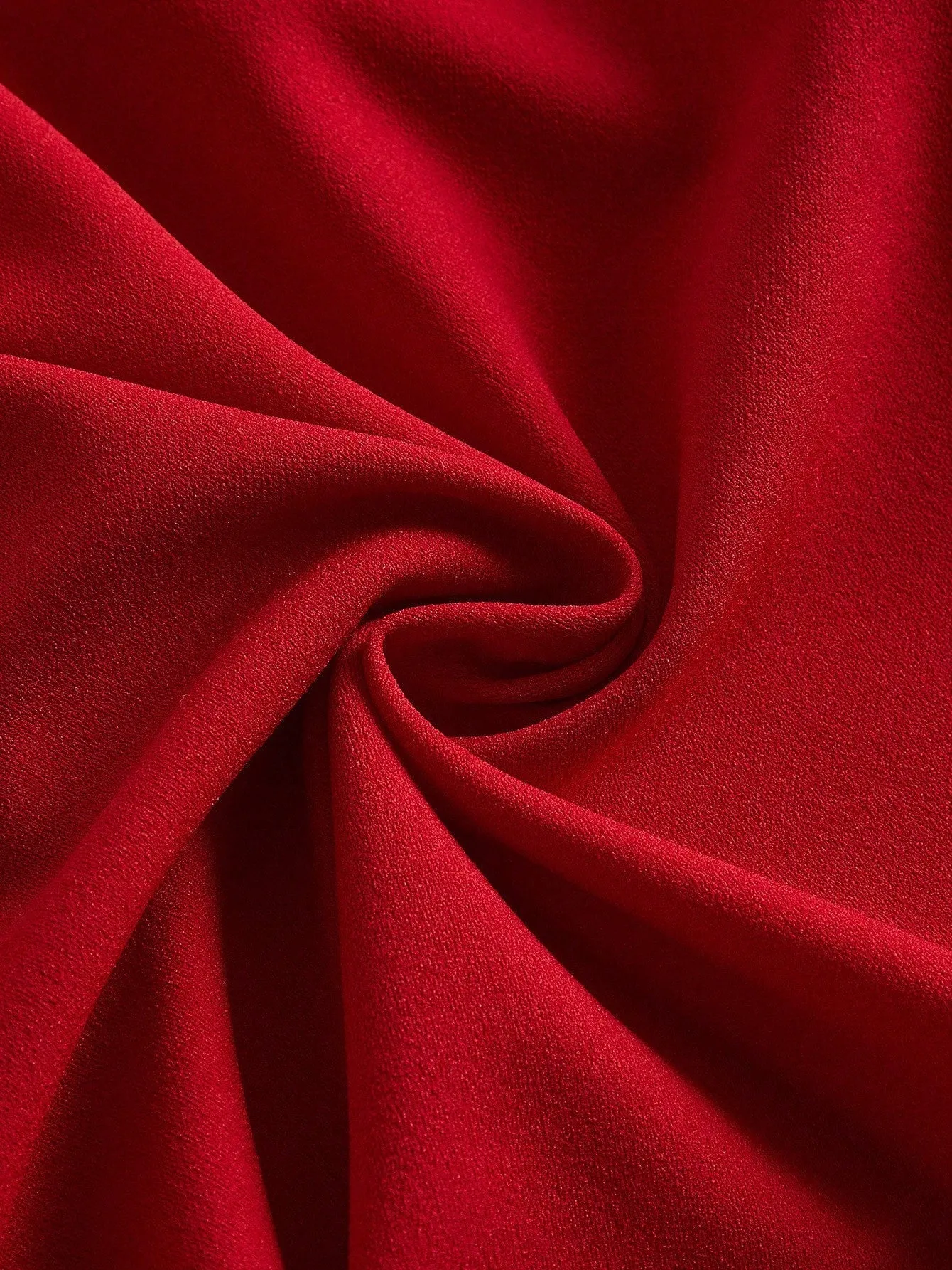 Solid Ruched Halter Neck Backless Dress sold by Negative product image thumbnail 4