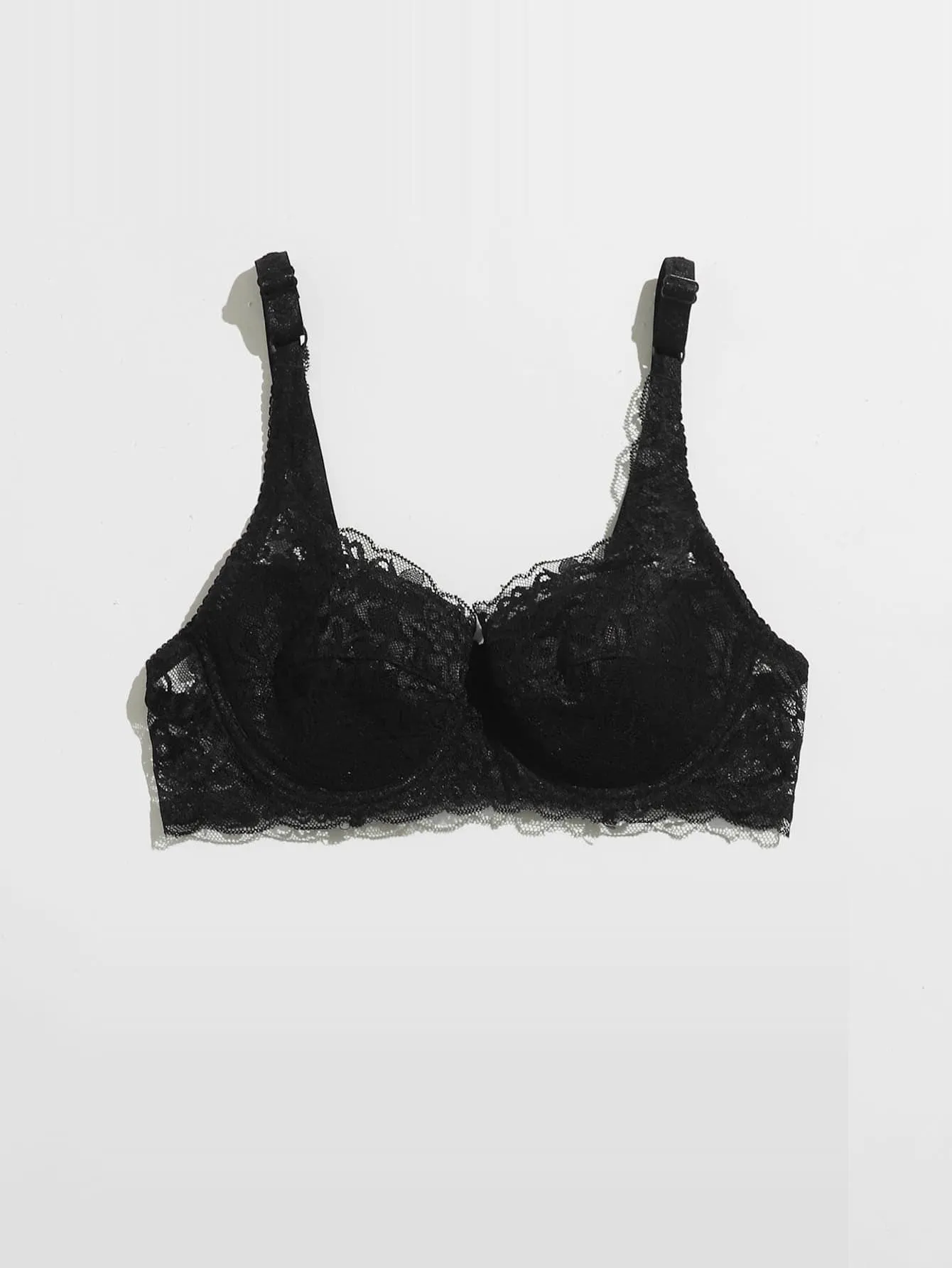 Floral Lace Underwire Bra Lingerie (FD) sold by Negative product image thumbnail 4