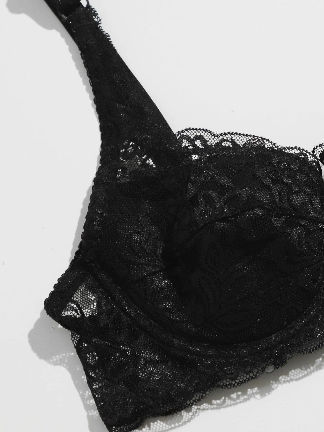 Floral Lace Underwire Bra Lingerie (FD) sold by Negative product image thumbnail 2