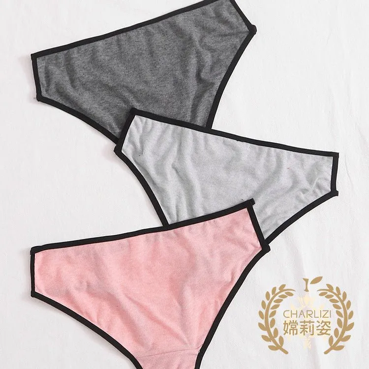The Lace Edge Comfort | Women's Mid-Rise Lace Trim Triangle Panties (FD) sold by Negative product image thumbnail 2