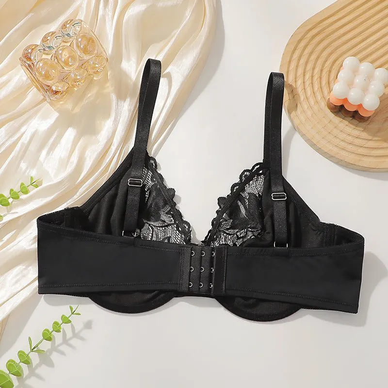 The Confident Curve | Plus Size Lace Underwire Gather Bra (FD) sold by Negative product image thumbnail 4