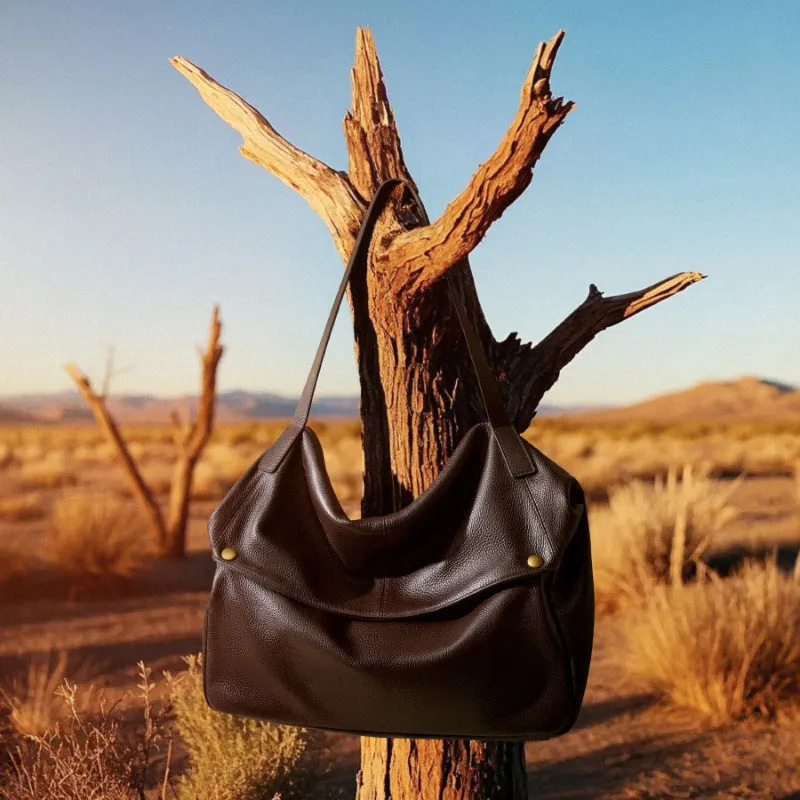 Large Soft Leather Tote Bag sold by Negative product image thumbnail 4