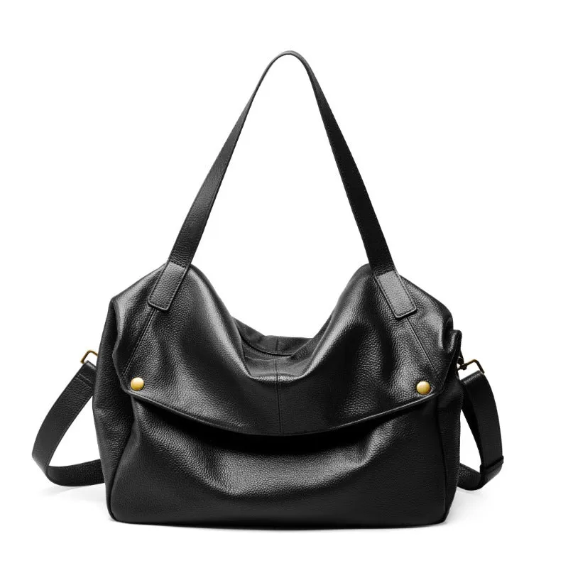 Large Soft Leather Tote Bag sold by Negative product image thumbnail 5