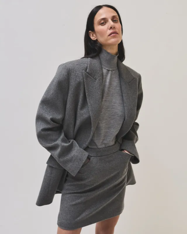 Featherweight Turtleneck | Grey made by Another Tomorrow