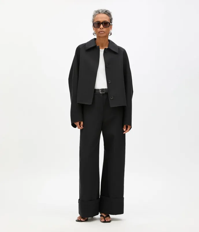 Short Mac Blouson | Black made by Another Tomorrow