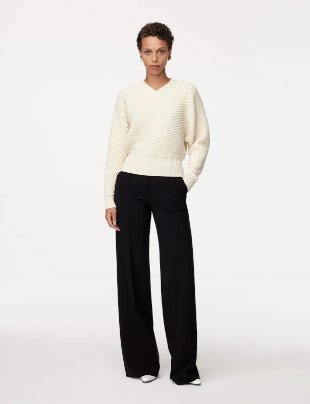 Merino Wool Dolman Sweater | Ivory made by Another Tomorrow