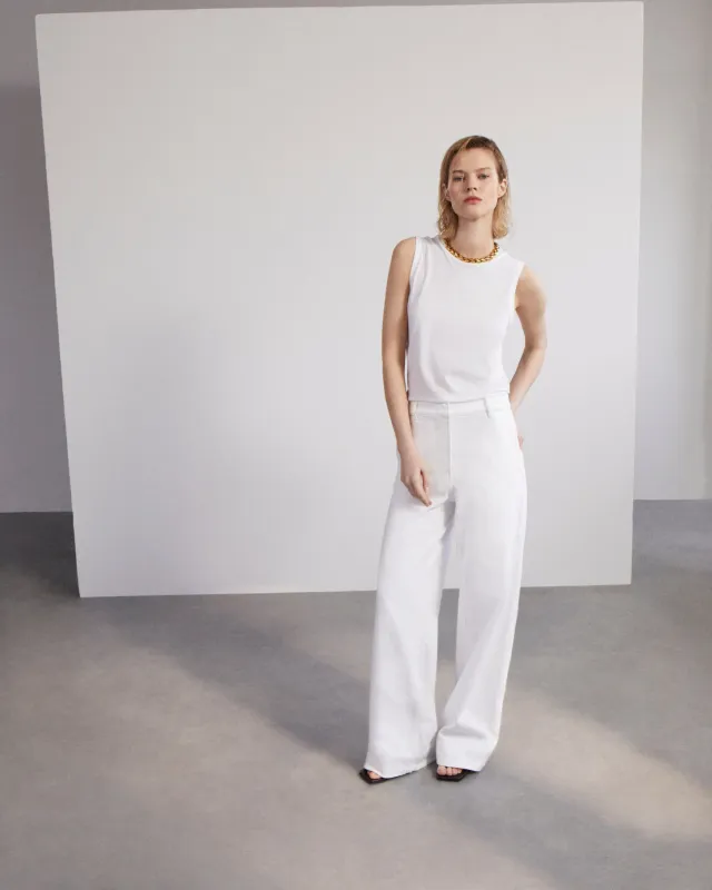 Carpenter Denim Pant | Off White made by Another Tomorrow